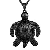 Turtle Necklaces Celtic Knot Pendant Animals Jewelry Gifts For Men Women Atpk006